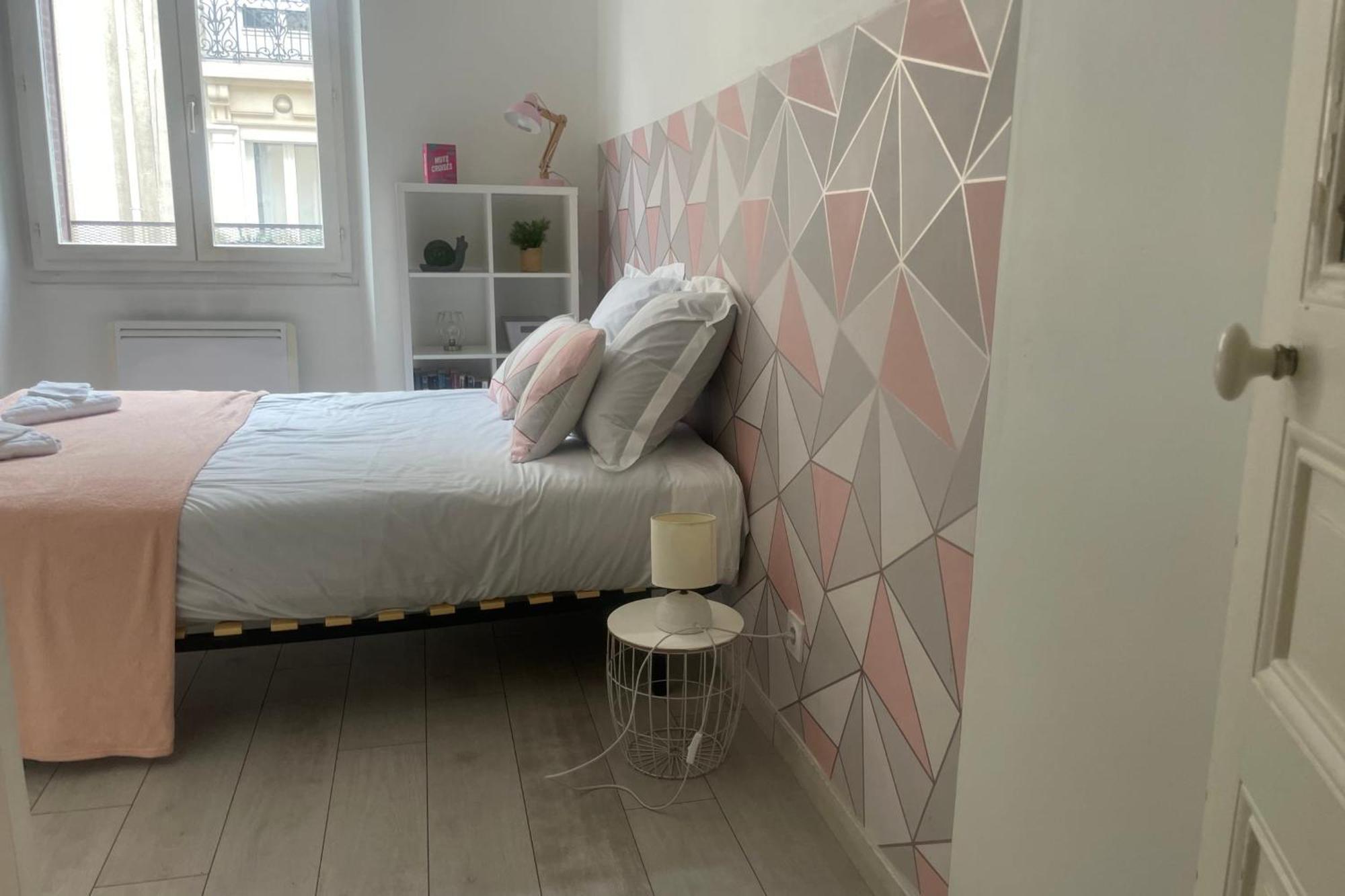 #B3 Light Pink T2 Near Jaures Estacade Luminous Daire Grenoble Dış mekan fotoğraf